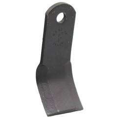 Lama per trincia a Y - 40 x 6 x 130 con foro 12,5 mm | NewgardenAgri.com
