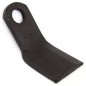 Lama per trincia a Y - 40 x 8 x 117 foro 20,5 mm