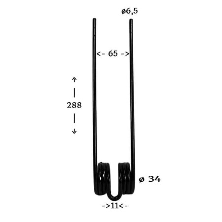 Muelles para correa/rastrillo de cadena Molon | NewgardenAgri.com