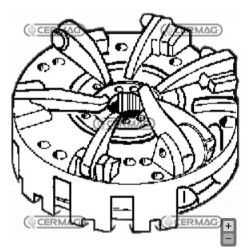 CASE clutch mechanism for agricultural tractor JX90 95 1070U 15786 | NewgardenAgri.com