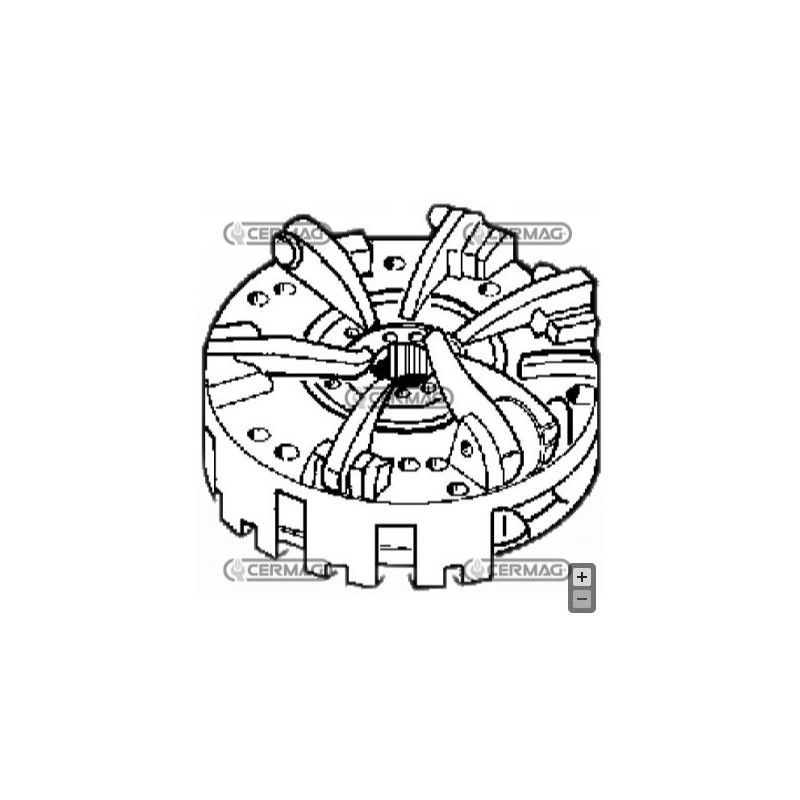 CASE Kupplungsmechanismus für Ackerschlepper JX90 95 1070U 15786