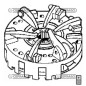 CASE Kupplungsmechanismus für Ackerschlepper JX90 95 1070U 15786