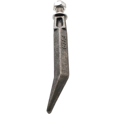 Dent de herse fixe type 4 carrée h. Filetage 285 mm 20 x 60 mm | NewgardenAgri.com