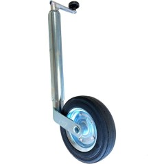 Lightweight servo rudder with 200x50 rubber wheel for trailers and trolleys - Simol | NewgardenAgri.com