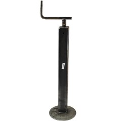 Telescopic servo drawbar support for agricultural trailers D. 50 mm stroke 260 x 390 | NewgardenAgri.com