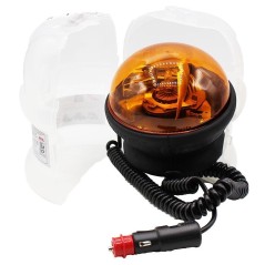 Ellipse magnetic tractor flashing light 12/24 V - rotating beacon | NewgardenAgri.com