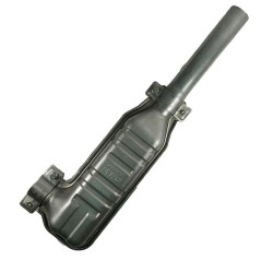 Universal muffler for bonnet interior for 20 - 60 hp tractor, manifold diameter 40 mm | NewgardenAgri.com