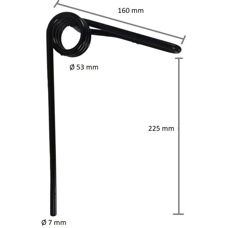 Front spring for Ima La Rocca Cimac seed harrow