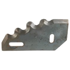 Coltelli per carro miscelatore Luclar, Gilioli, Frasto e Pagliari orizzontali destri - 195x95 mm | NewgardenAgri.com