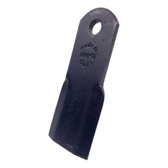 Gerades Hackmesser 130 x 40 x 6 Loch 12,5 mm - Trincia Ferri | NewgardenAgri.com