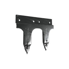 Normal double tooth for Gaspardo motor mower - hole 6.25 mm | NewgardenAgri.com