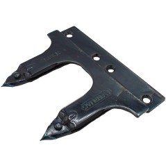 Double blade guard tooth for Gaspardo Gribaldi & Salvia motor mower - hole 7 mm | NewgardenAgri.com