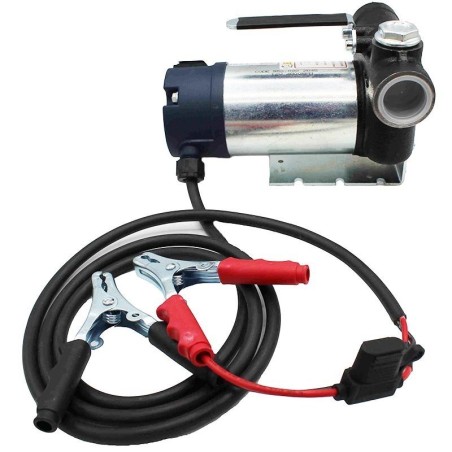 12V battery-powered self-priming electric diesel transfer pump | NewgardenAgri.com