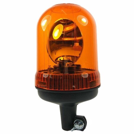 Feu clignotant pour tracteur à baïonnette orange, tige de gyrophare 12/24V | NewgardenAgri.com