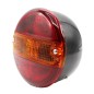 Left rear light approved for tractor and trailer  140 mm 3 round lights