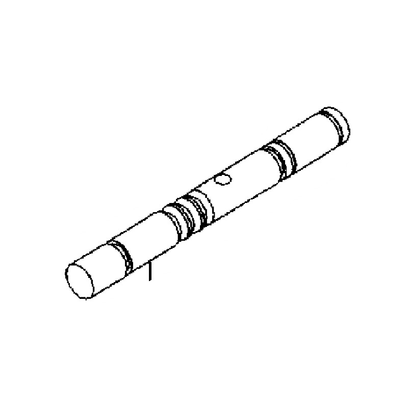 Eje motocultor ORIGINAL EMAK-NIBBI YF1241615E BRIK1 FC120