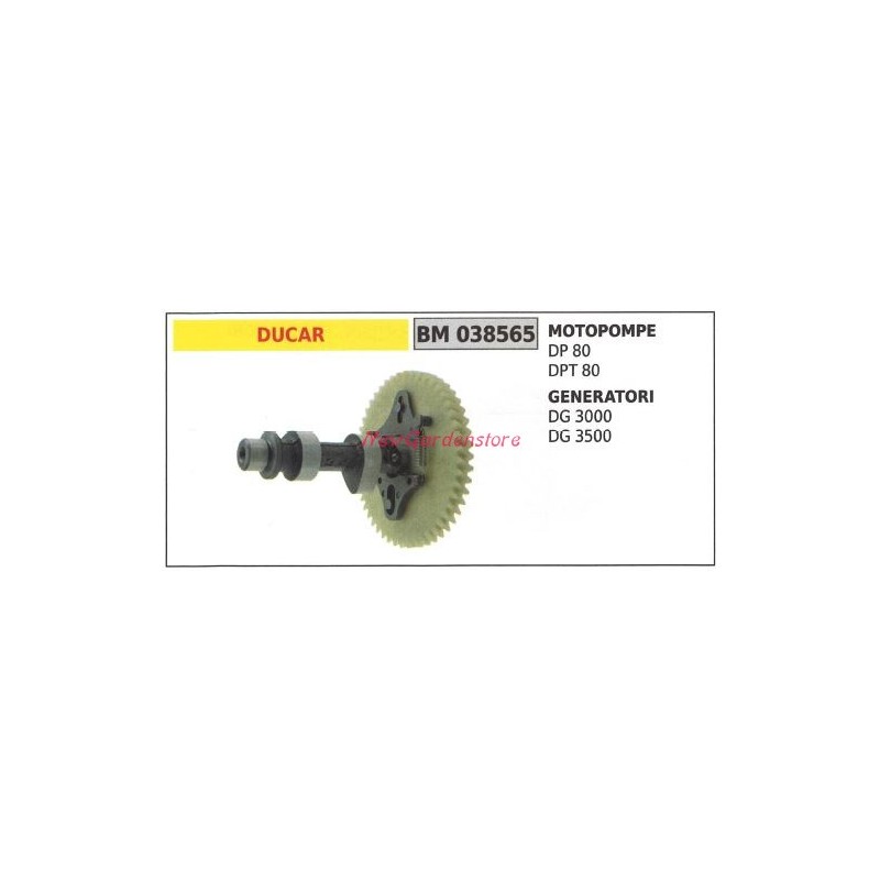 Cigüeñal bomba motor DUCAR DP 80 DPT 80 generador DG 3000 3500 038565