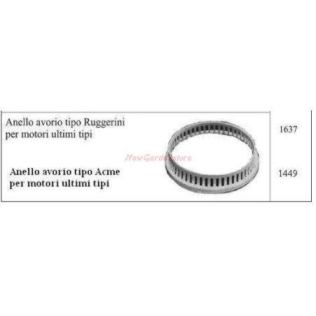 Anello avario per motocoltivatore RUGGERINI 1449 | NewgardenAgri.com