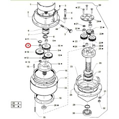 Astuccio rullini HK0808B ORIGINALE ACTIVE trivella modelli t143 - t152 020806 | NewgardenAgri.com