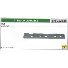 Adaptador de cuchilla para motosegadora bcs 600 700 | NewgardenAgri.com