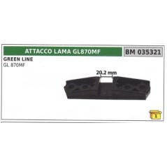 Accouplement de lame pour motofaucheuse GREEN LINE GL 870 MF | NewgardenAgri.com