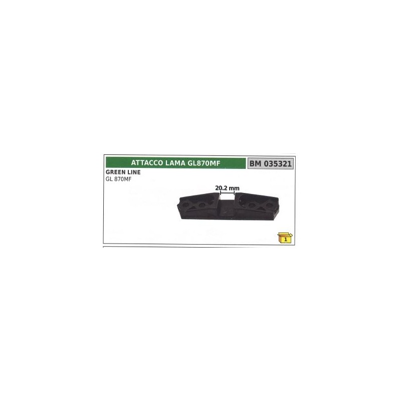 Accouplement de lame pour motofaucheuse GREEN LINE GL 870 MF