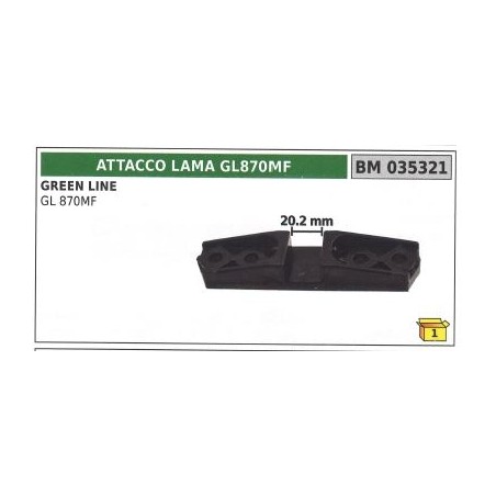 Acoplamiento de cuchillas para motosegadora GREEN LINE GL 870 MF | NewgardenAgri.com