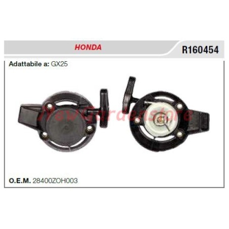 Motor de arranque para motocultores HONDA GX25 R160454 | NewgardenAgri.com