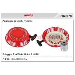 Motor de arranque HONDA para motocultores GX340 390 R160278 | NewgardenAgri.com