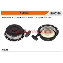 Motor de arranque KUBOTA motocultor GS160 200 300 1er tipo GS4300 R160339 | NewgardenAgri.com