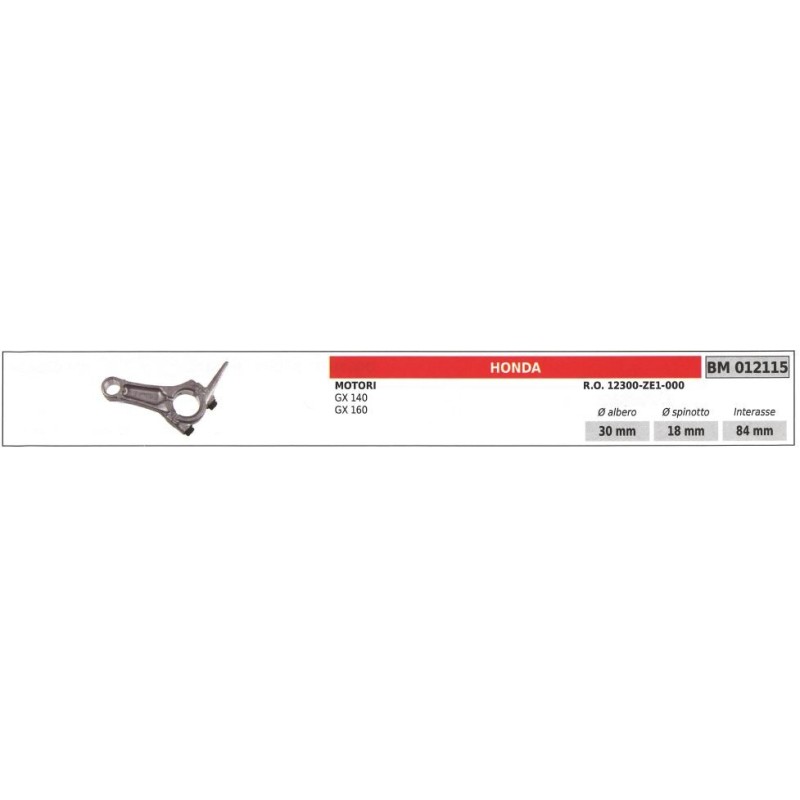 Bielle HONDA motoculteur GX 140 160 012115