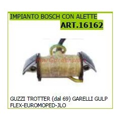 Bobina alta tensione elettronica BOSCH con alette per motocoltivatore 16162 | NewgardenAgri.com