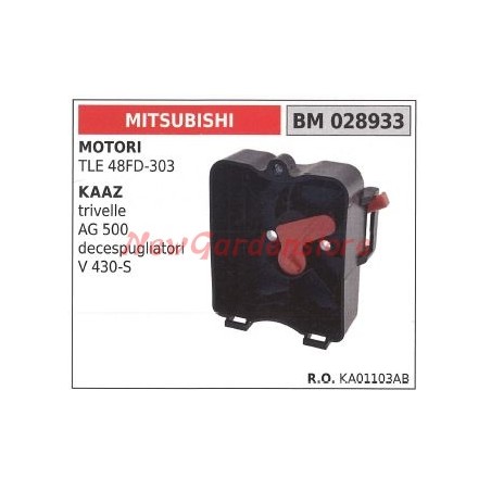 Air filter box MITSUBISHI 2-stroke engine mounted on drill 028933 | NewgardenAgri.com