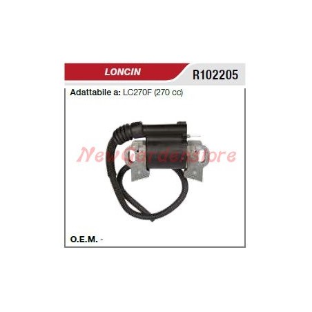 Ignition coil LONCIN LC270F 270cc R102205 | NewgardenAgri.com