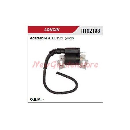 Ignition coil LONCIN motorhoe LC152F 97ccR102198 | NewgardenAgri.com