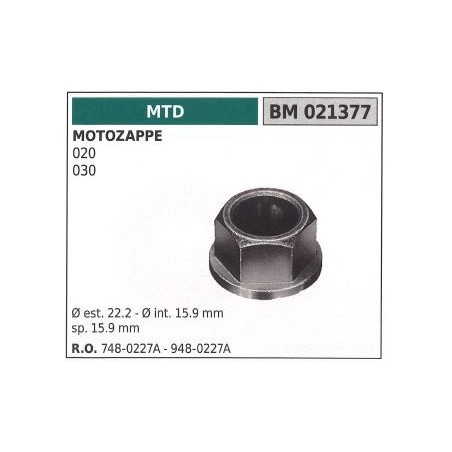 Boccola MTD motozappa 020 030 021377 | NewgardenAgri.com