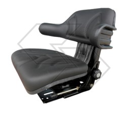 black pvc wrap-around seat for agricultural tractor | NewgardenAgri.com