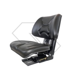 Standard wraparound seat with black pvc tilt base GRAMMER for tractor | NewgardenAgri.com