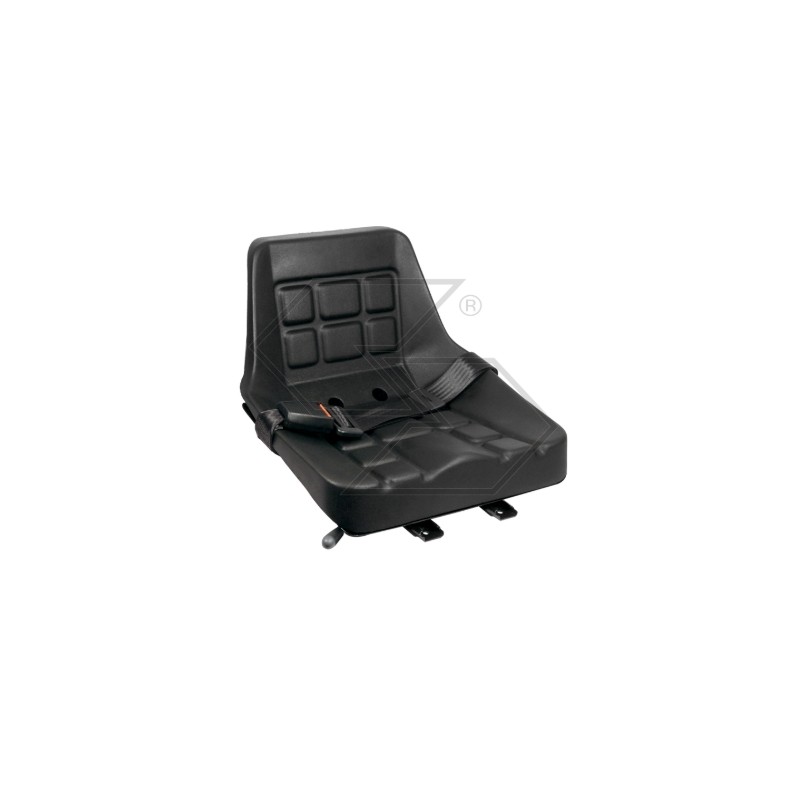 Asiento COBO con guía y cinturón de seguridad para tractor agrícola