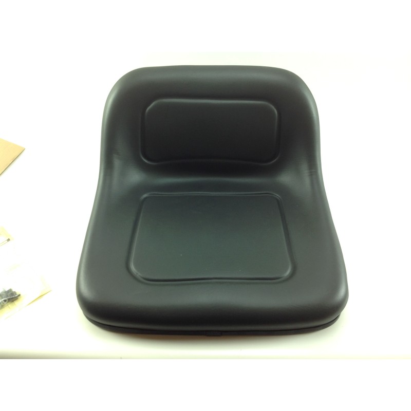 Padded PVC seat for universal lawnmower tractor, drilled agricultural tractor A02941