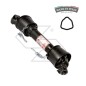 PTO shaft CE 1" 3/8-Z6 with barbed protection cat 1x1000 mm