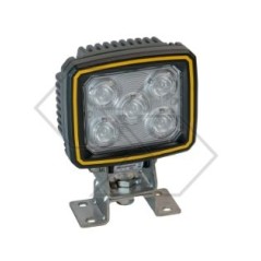 1500 lumen led work beacon round headlight for agricultural tractor | NewgardenAgri.com