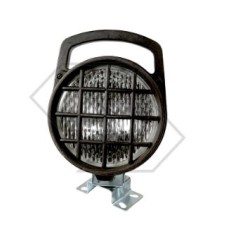 Halogen work light with grid for agricultural tractor | NewgardenAgri.com