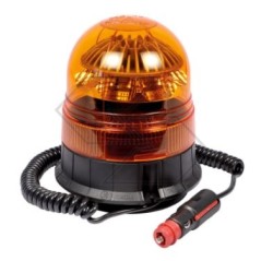 Baliza Led Vega NEWGARDENSTORE 10-30V base magnética ECE-R65 para tractor agrícola | NewgardenAgri.com