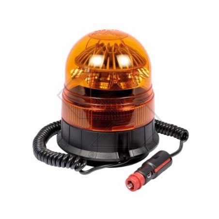 Baliza Led Vega NEWGARDENSTORE 10-30V base magnética ECE-R65 para tractor agrícola | NewgardenAgri.com