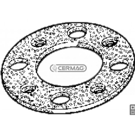 Clutch ring NEWHOLLAND for agricultural tractor 55.65 orchard 15583 | NewgardenAgri.com