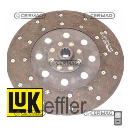 Clutch disc NEWHOLLAND for agricultural tractor 55.65 orchard 15972 | NewgardenAgri.com