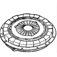 Embrayage à double disque pour cultivateur rotatif BMW 15339 | NewgardenAgri.com