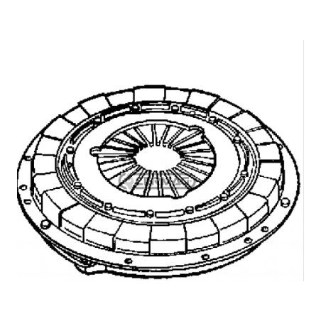 Embrayage à double disque pour cultivateur rotatif BMW 15339 | NewgardenAgri.com