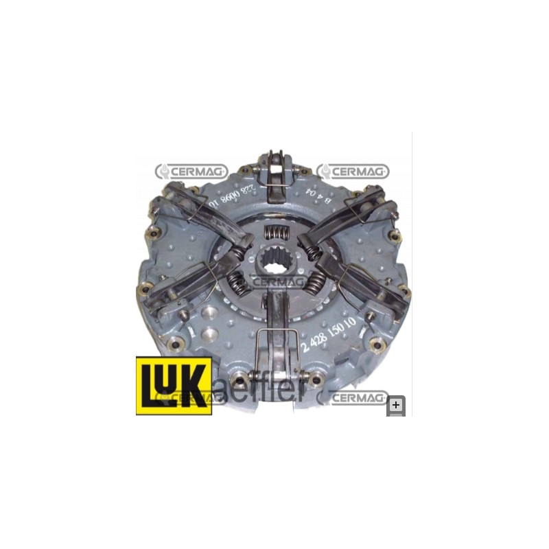 Central clutch disc 15505 440 450 566 680 82.93 15528 FIAT NEW HOLLAND LUK